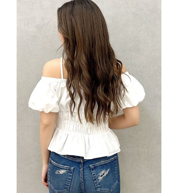 GYDA「GDチャームオフショルブラウス」|シャツ・ブラウス|