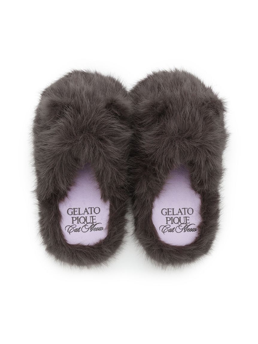 gelato pique「CATファールームシューズ」|ルームシューズ|