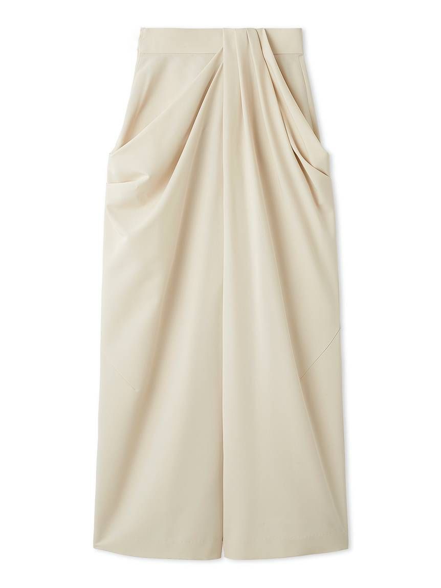 SNIDEL「ハイウエストドレープパンツ」|チノ|