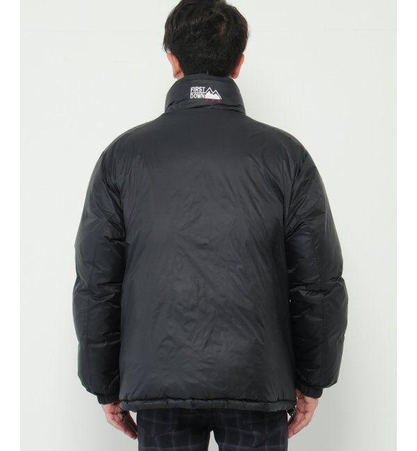 ikka「【2WAY】FIRST DOWN ファーストダウン リバーシブルダウンジャケット」|ブルゾン・スタジャン|