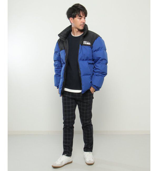 ikka「【2WAY】FIRST DOWN ファーストダウン リバーシブルダウンジャケット」|ブルゾン・スタジャン|