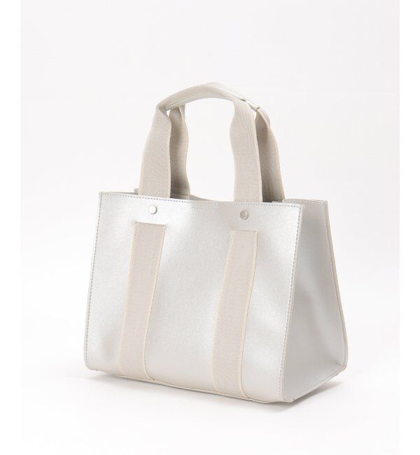 Lbc with Life「合皮テープハンドルミニトートバッグ」|その他|