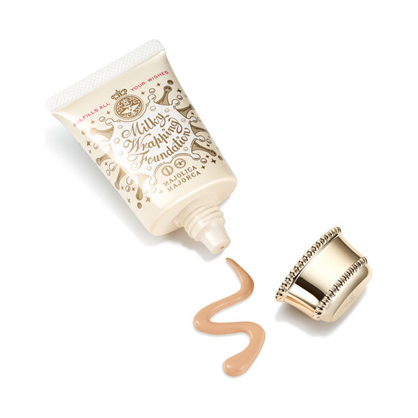  「マジョリカ マジョルカ ミルキーラッピングファンデ 02 ベージュ (30g)」|ファンデーション|