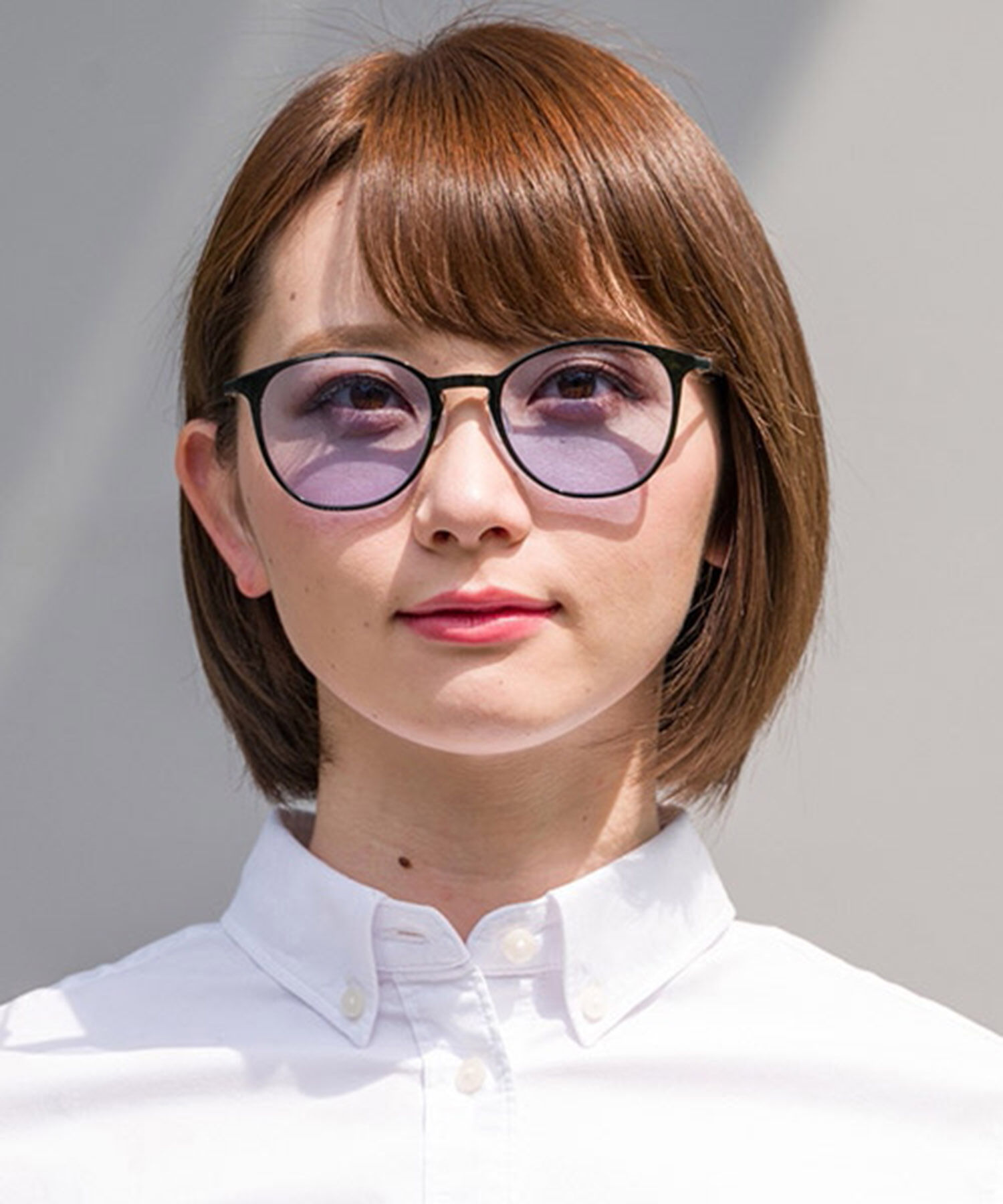  「Zoff ボストン型 軽量 ズレ落ち防止 サングラス｜Zoff SMART CLASSIC SUNGLASSES 紫外線対策」|サングラス|ブラック