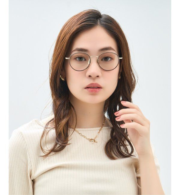  「Zoff｜Kirimaru ボストン型 サングラス   大きめ｜ユニセックス｜UVカット｜紫外線対策 うねうね 小顔効果」|サングラス|