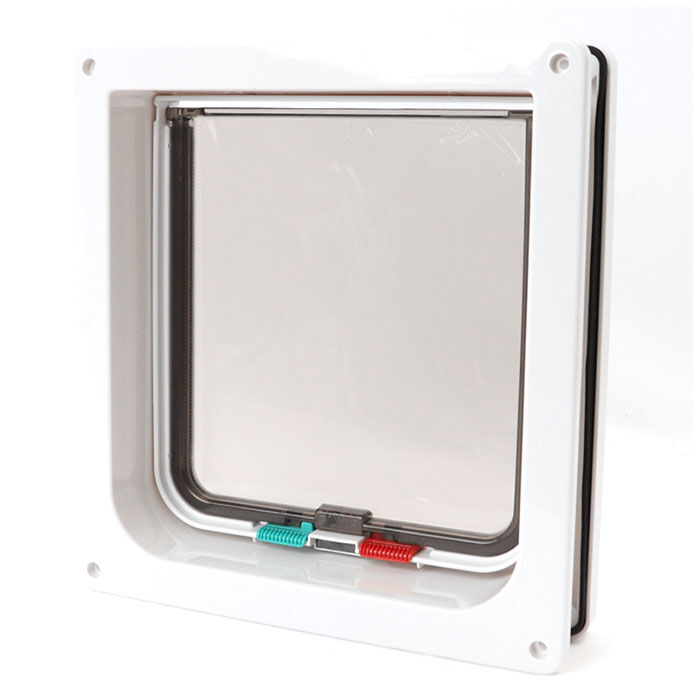 BACKYARD FAMILY「キャットドア 開閉ロック機能付き 通販 ペットドア 出入口 出入り口 扉 ドア 壁 トンネル 穴」|その他|