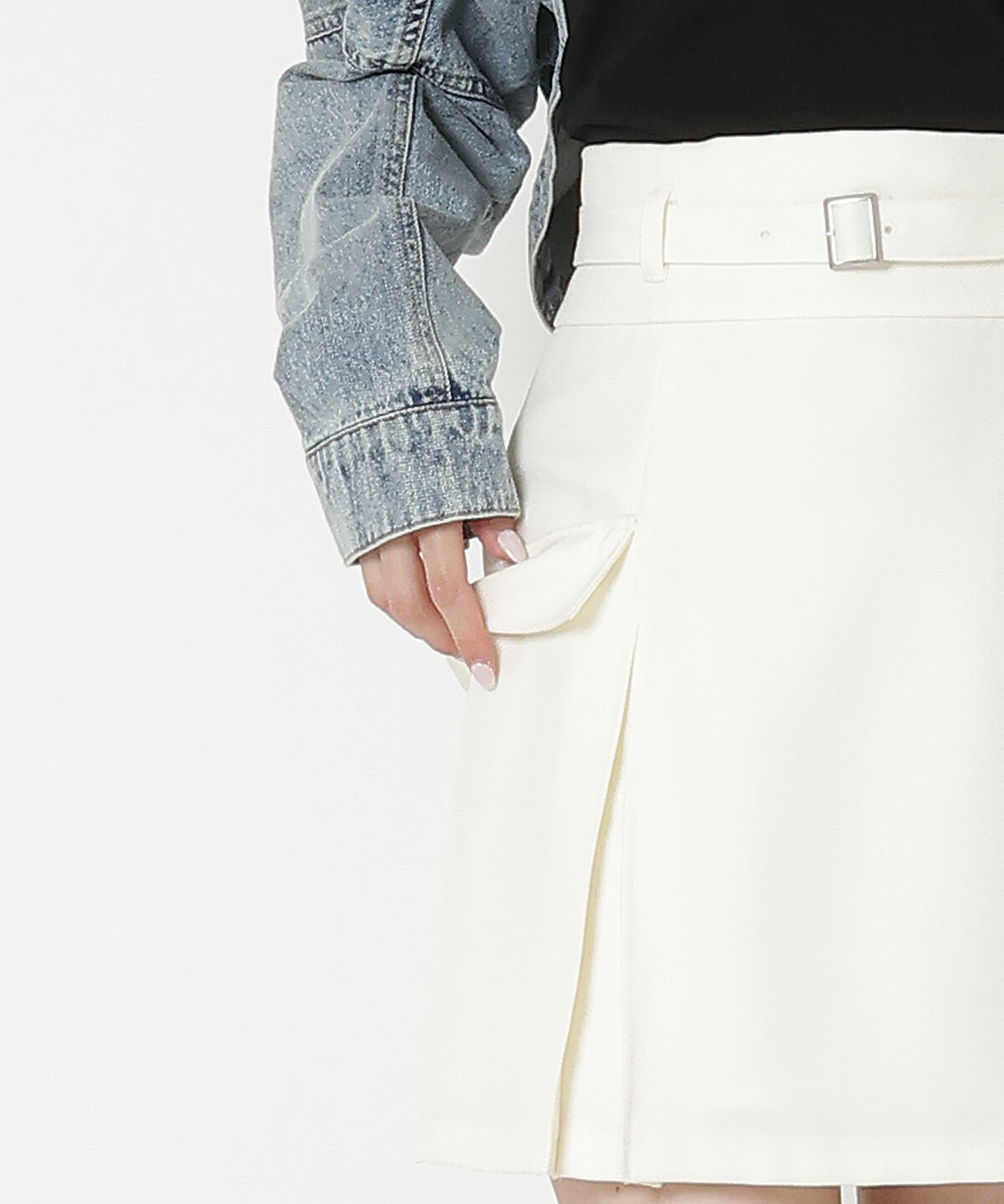 REDYAZEL「カーゴミニスカート」|台形|