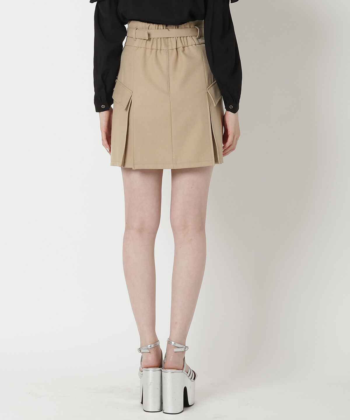 REDYAZEL「カーゴミニスカート」|台形|