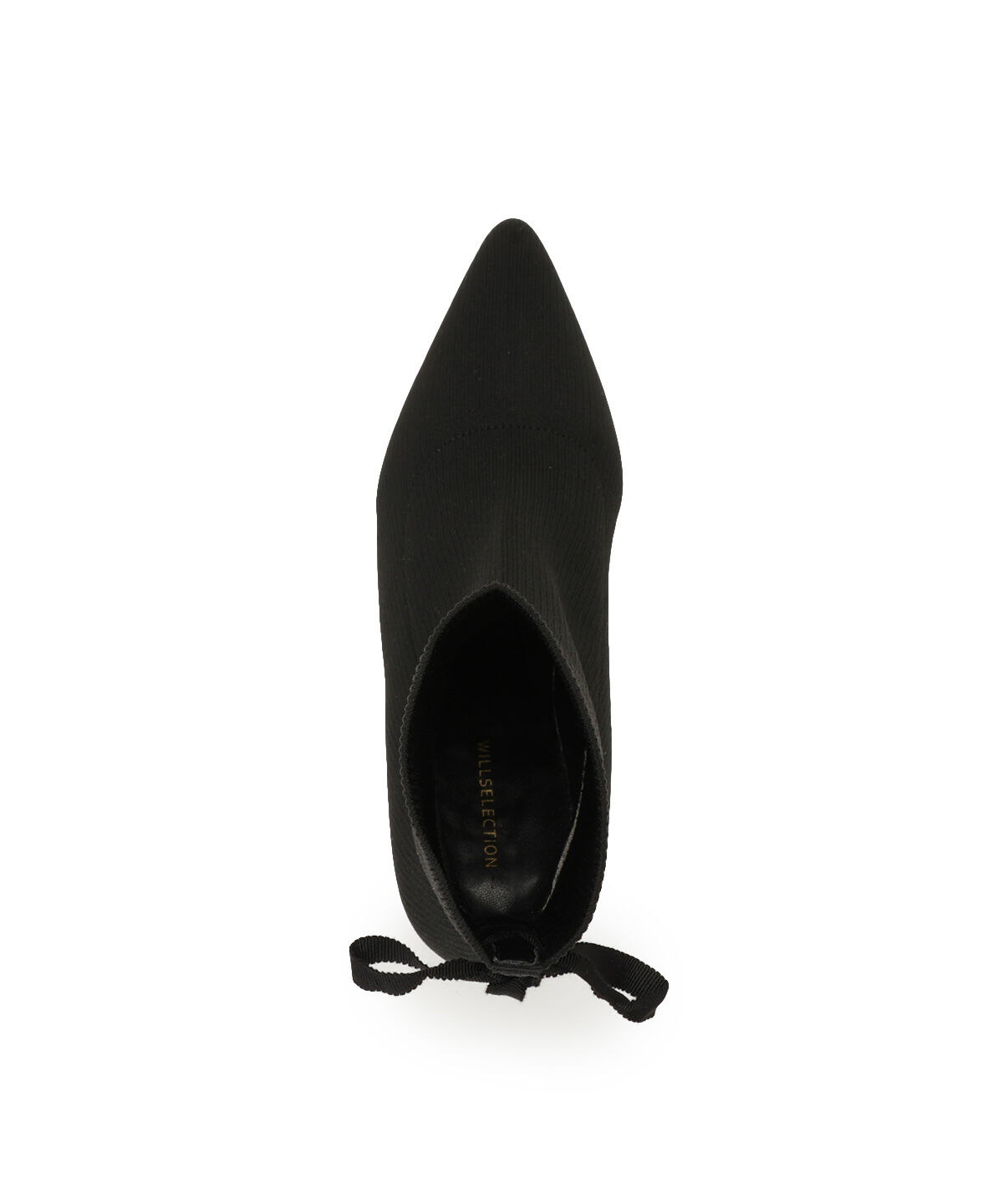 WILLSELECTION「レースアップリボンソックスブーツ」|ショートブーツ|