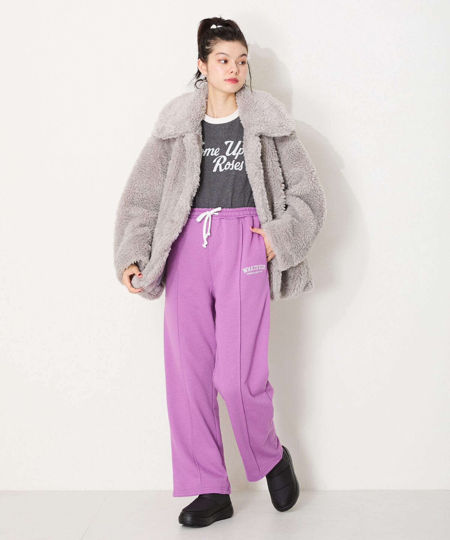 ORiental TRaffic「サイドジップスノーブーツ/OT3405」|モカシン|