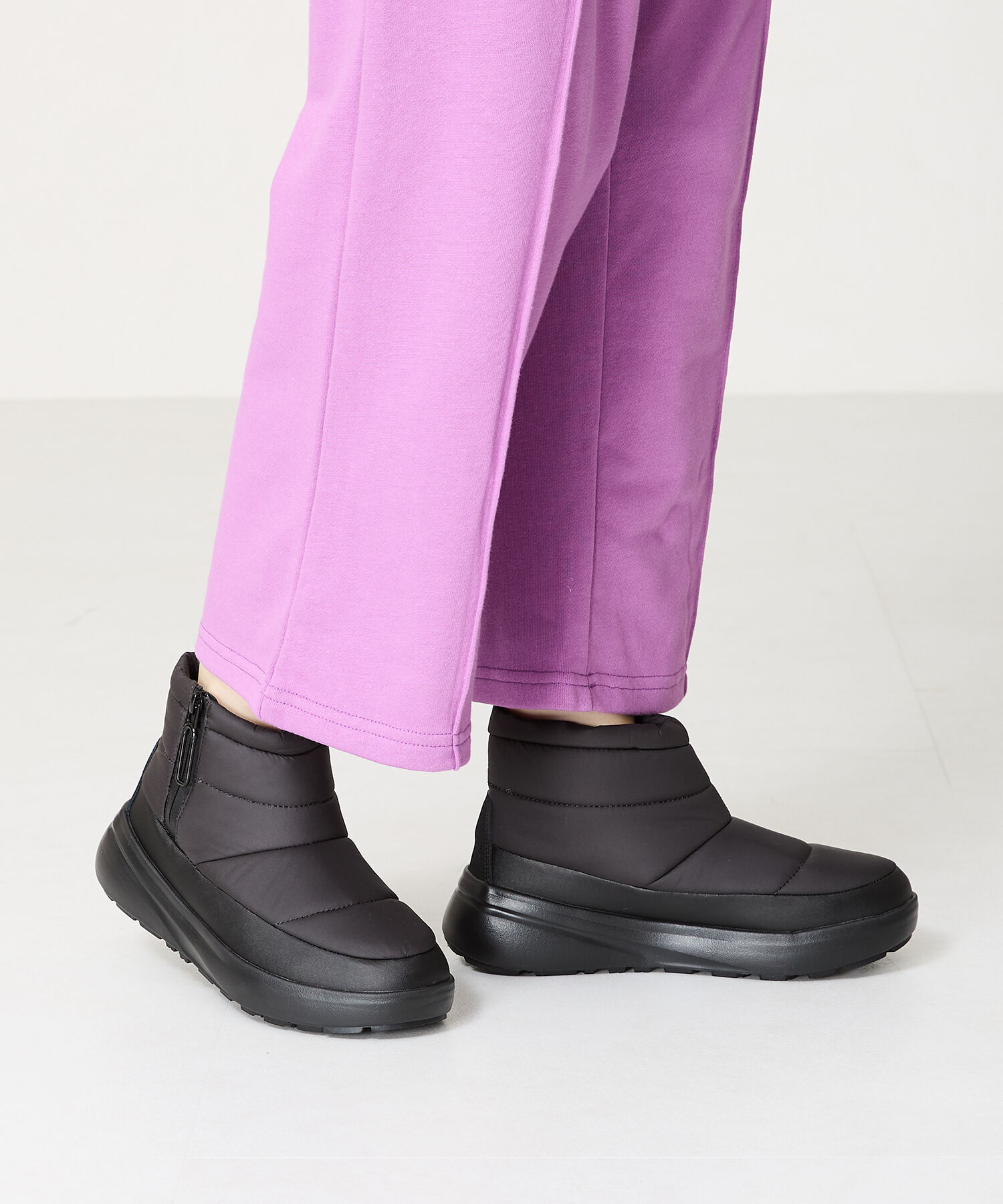 ORiental TRaffic「サイドジップスノーブーツ/OT3405」|モカシン|