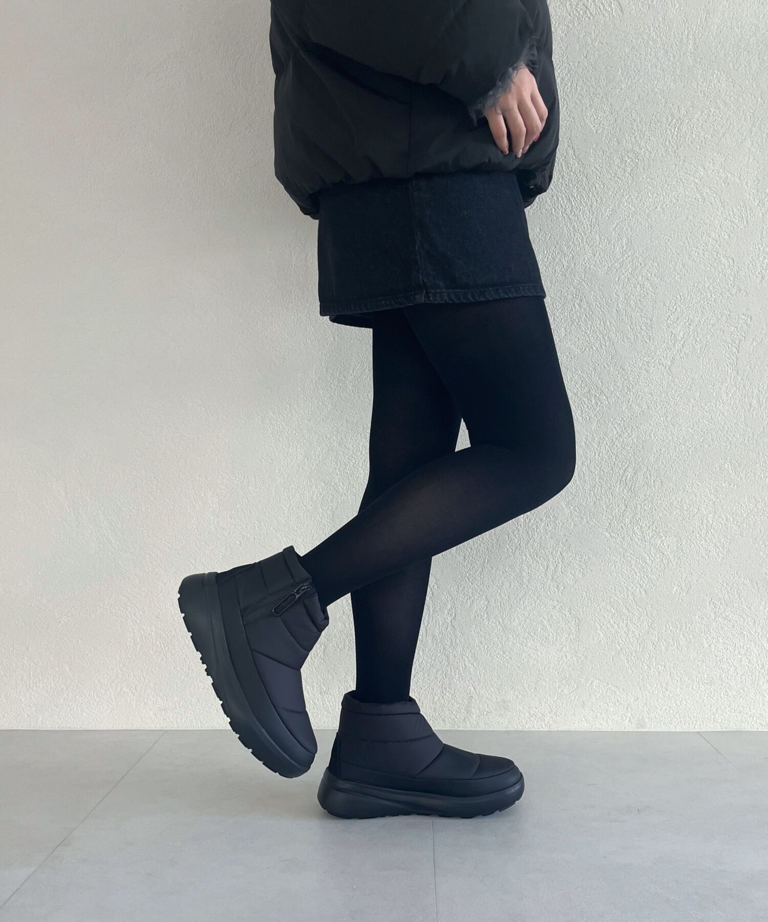 ORiental TRaffic「サイドジップスノーブーツ/OT3405」|モカシン|