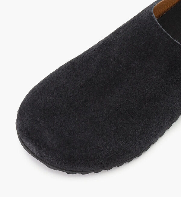 BENEXY「【ベネクシー】270 リラックス/ブラック ベロアレザー/クロッグ メンズ レディース」|サンダル|