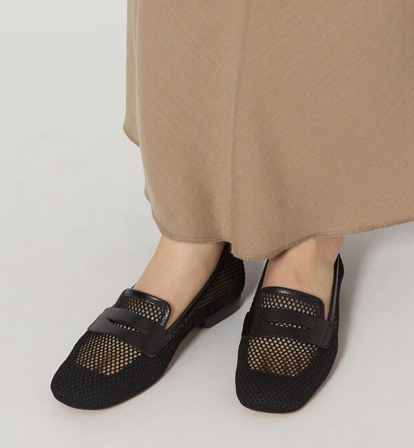 ODETTE E ODILE「メッシュローファー フラット10&uarr;」|ローファー|