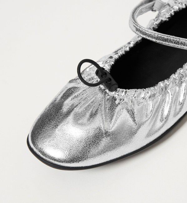 ODETTE E ODILE「＜SY＞ シャーリングベルクロ フラット20&uarr;」|バレエシューズ|