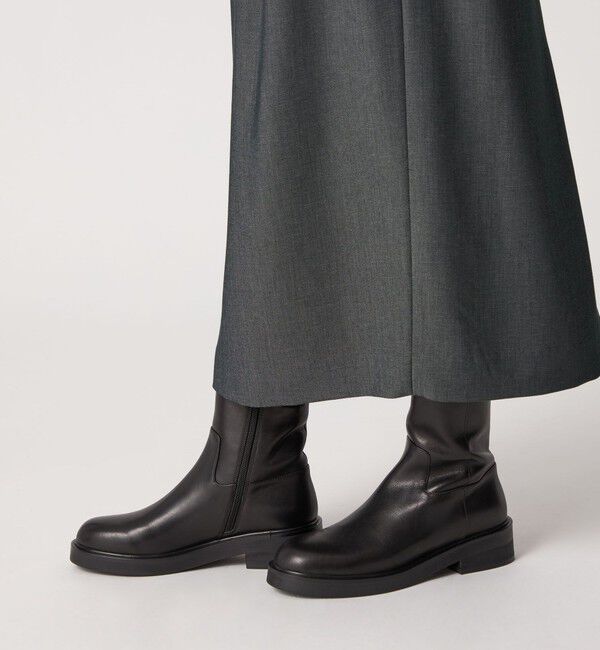 ODETTE E ODILE「ラウンドボリュームソールショートブーツ40&uarr;」|ショートブーツ|