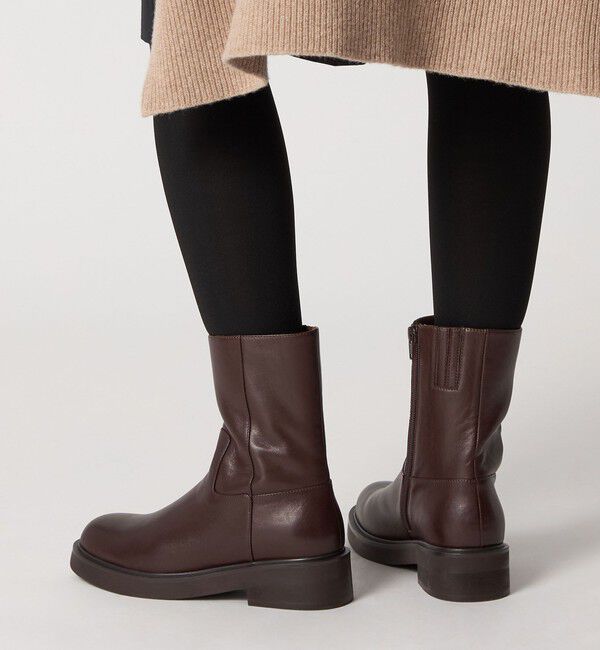 ODETTE E ODILE「ラウンドボリュームソールショートブーツ40&uarr;」|ショートブーツ|