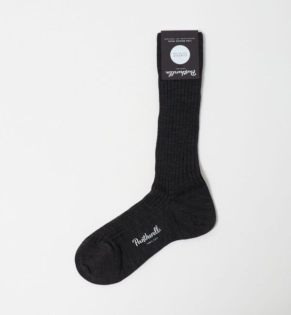 UNITED ARROWS「＜Pantherella＞ 5796/リブソックス」|ソックス|DK.GRAY