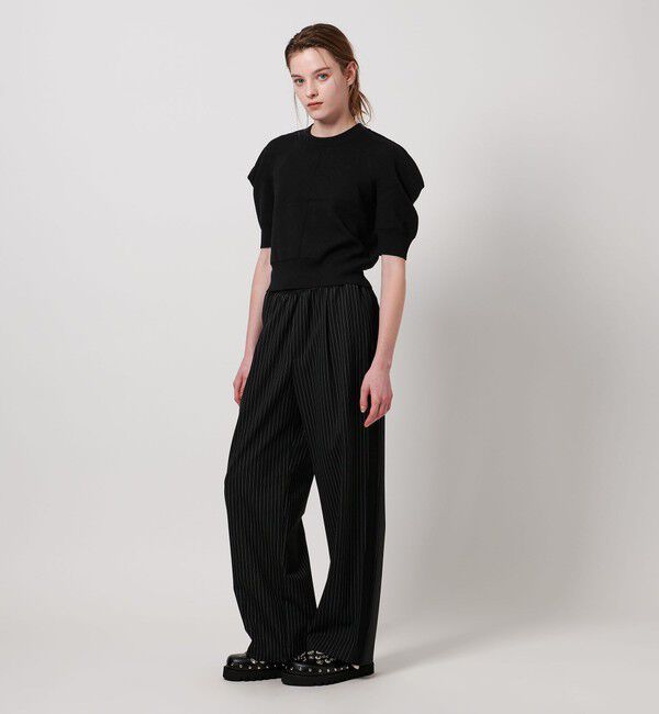 ASTRAET「＜ASTRAET＞16G ボリュームショルダー クルーネックニット」|ニット・セーター|