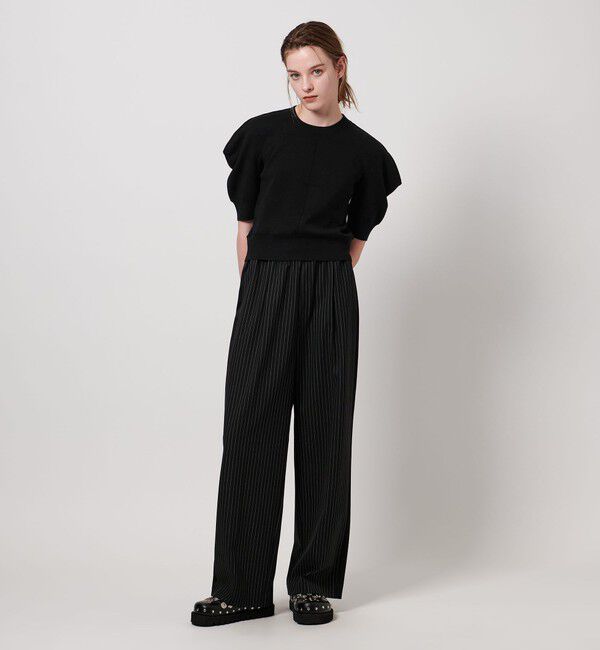 ASTRAET「＜ASTRAET＞16G ボリュームショルダー クルーネックニット」|ニット・セーター|