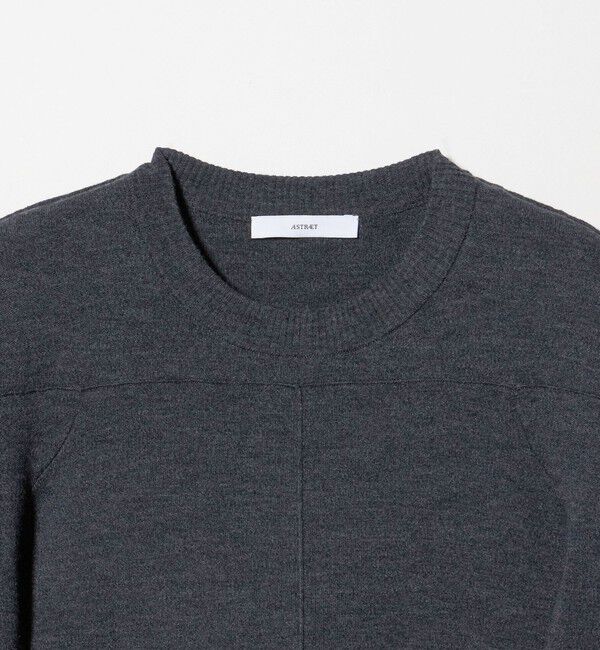 ASTRAET「＜ASTRAET＞16G ボリュームショルダー クルーネックニット」|ニット・セーター|