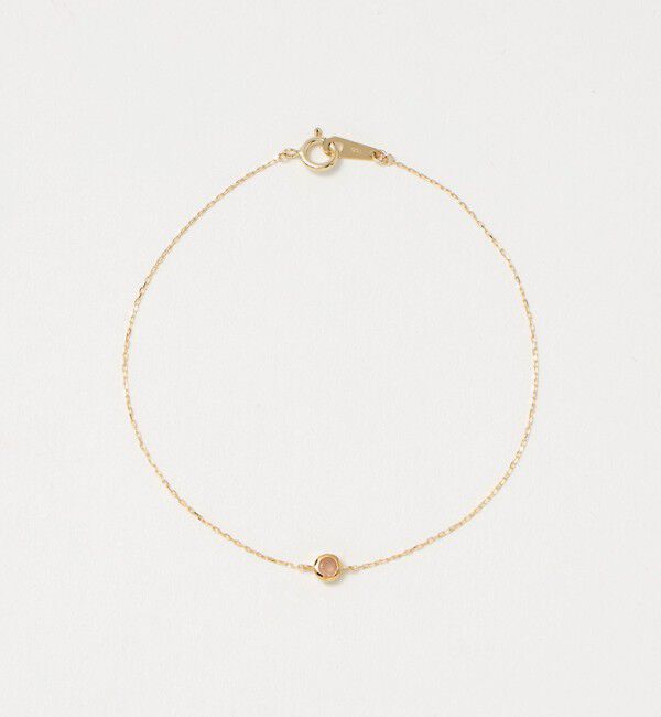 UNITED ARROWS「【別注】＜les bonbon＞K10 ESSENCE ブレスレット」|ブレスレット・バングル|LT.PINK