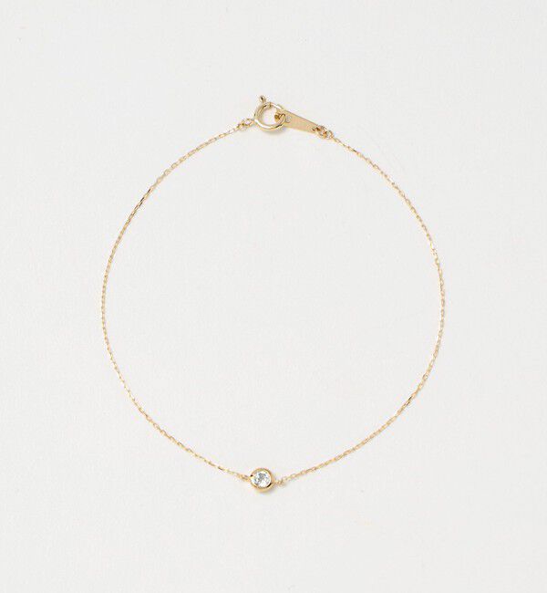 UNITED ARROWS「【別注】＜les bonbon＞K10 ESSENCE ブレスレット」|ブレスレット・バングル|LT.BLUE