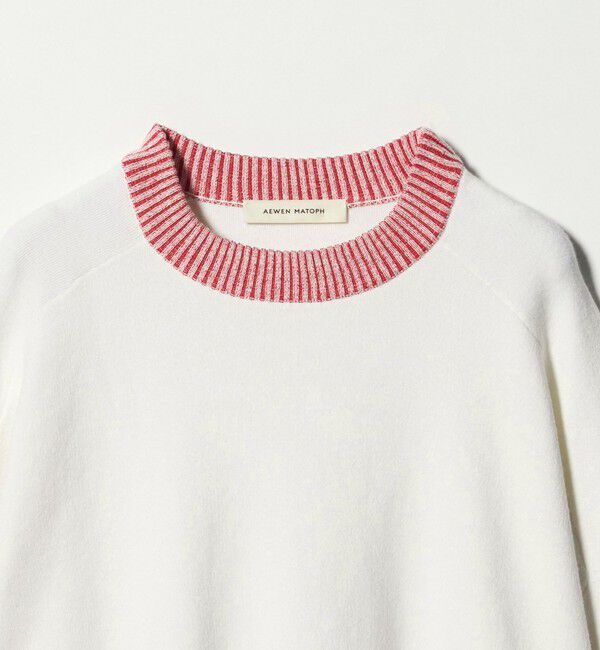 AEWEN MATOPH「＜AEWEN MATOPH＞スムースバイカラーニット」|ニット・セーター|