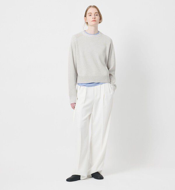 AEWEN MATOPH「＜AEWEN MATOPH＞スムースバイカラーニット」|ニット・セーター|