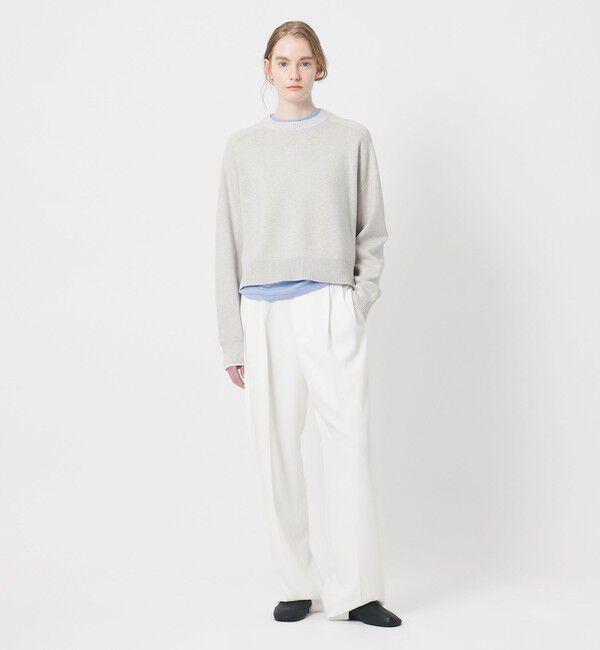 AEWEN MATOPH「＜AEWEN MATOPH＞スムースバイカラーニット」|ニット・セーター|