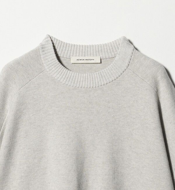 AEWEN MATOPH「＜AEWEN MATOPH＞スムースバイカラーニット」|ニット・セーター|