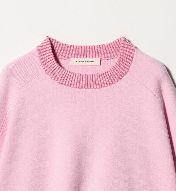 AEWEN MATOPH「＜AEWEN MATOPH＞スムースバイカラーニット」|ニット・セーター|