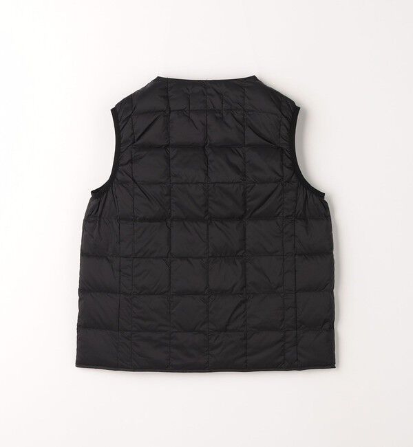 UNITED ARROWS green label relaxing「＜TAION＞ベーシック Vネックボタン インナーダウンベスト / キッズ  140cm-150cm」|ダウンベスト・ベスト|
