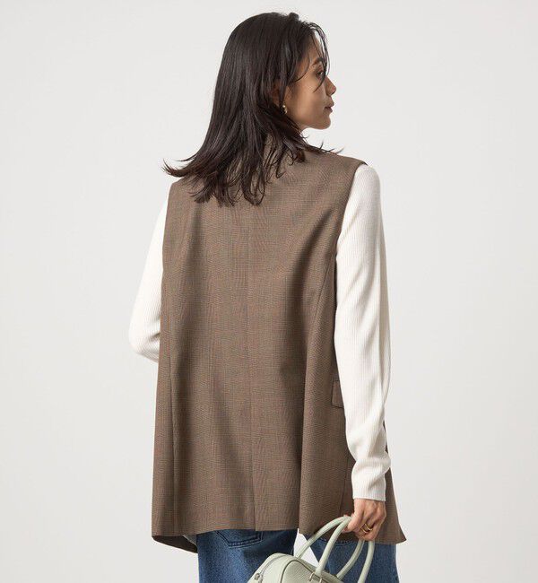 UNITED ARROWS green label relaxing「Greed グリード テーラード ジレ -ウォッシャブル-」|テーラードジャケット|