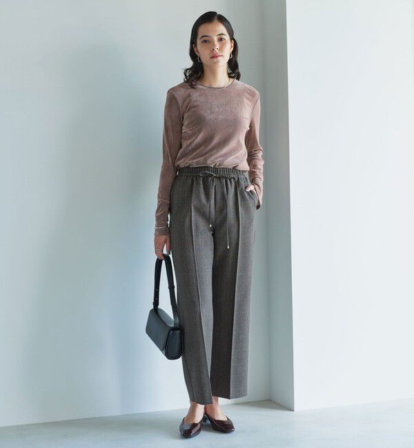 UNITED ARROWS green label relaxing「【結論シリーズ】ニーハイフレアパンツ ［size SHORT/TALLあり］」|その他|