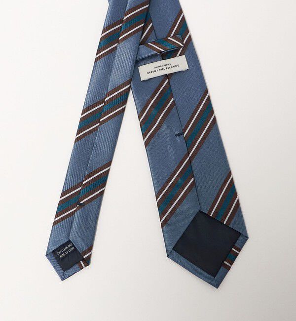 UNITED ARROWS green label relaxing「GLR シルク2 8.0cm ストライプ1 ネクタイ」|ネクタイ・蝶ネクタイ|