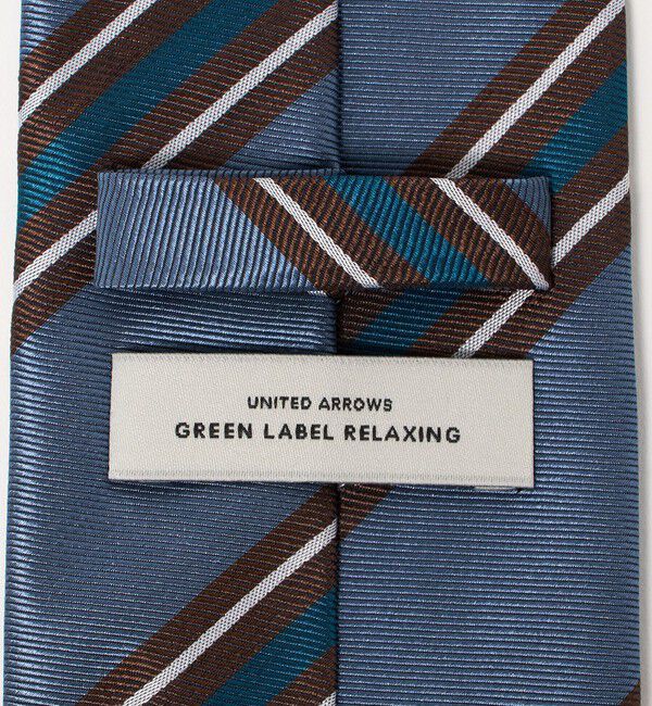 UNITED ARROWS green label relaxing「GLR シルク2 8.0cm ストライプ1 ネクタイ」|ネクタイ・蝶ネクタイ|