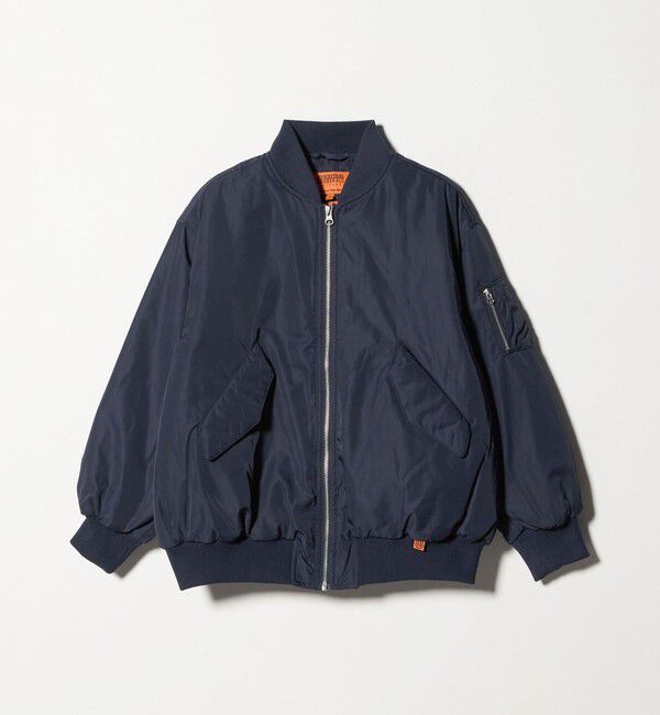 UNITED ARROWS green label relaxing「【別注】＜UNIVERSAL OVERALL＞MA-1 / キッズ  140cm-160cm」|ブルゾン・スタジャン|