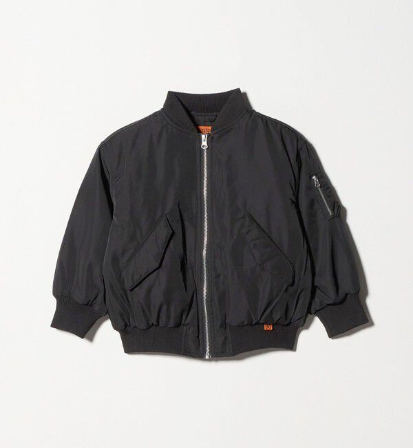 UNITED ARROWS green label relaxing「【別注】＜UNIVERSAL OVERALL＞MA-1 / キッズ  110cm-130cm」|ブルゾン・スタジャン|BLACK