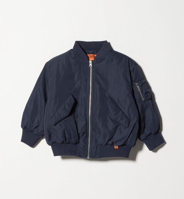 UNITED ARROWS green label relaxing「【別注】＜UNIVERSAL OVERALL＞MA-1 / キッズ  110cm-130cm」|ブルゾン・スタジャン|