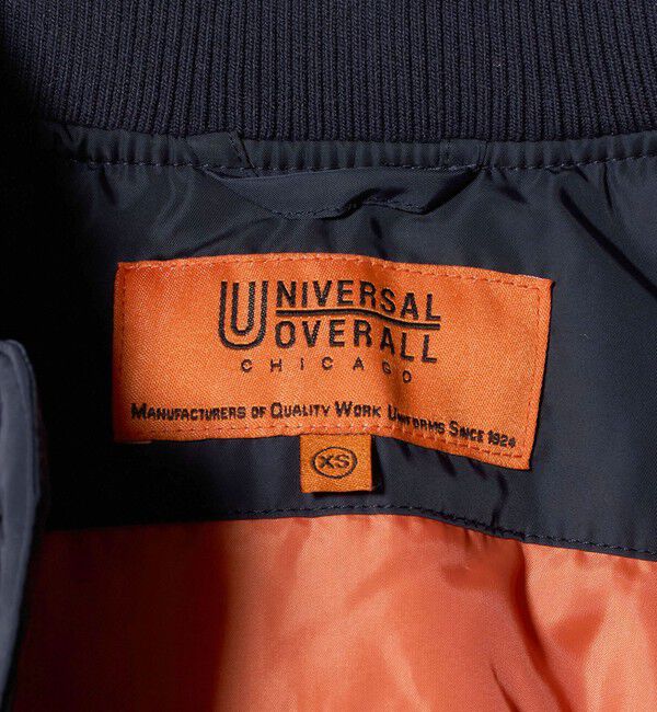 UNITED ARROWS green label relaxing「【別注】＜UNIVERSAL OVERALL＞MA-1 / キッズ  110cm-130cm」|ブルゾン・スタジャン|