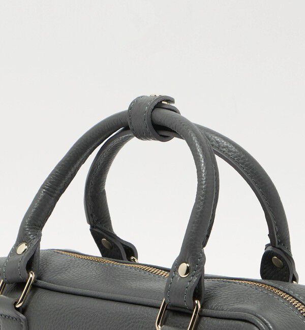 EMMEL REFINES「＜AULENTTI＞スクエア ボストン バッグ＜ Select by EMMEL REFINES ＞」|ボストンバッグ|