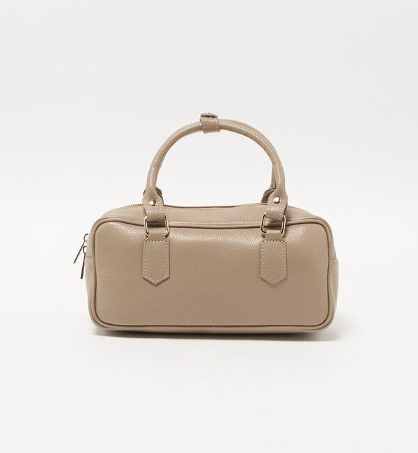 EMMEL REFINES「＜AULENTTI＞スクエア ボストン バッグ＜ Select by EMMEL REFINES ＞」|ボストンバッグ|MD.BROWN