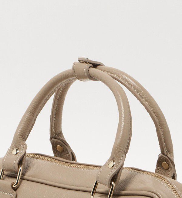 EMMEL REFINES「＜AULENTTI＞スクエア ボストン バッグ＜ Select by EMMEL REFINES ＞」|ボストンバッグ|