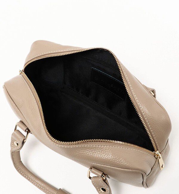 EMMEL REFINES「＜AULENTTI＞スクエア ボストン バッグ＜ Select by EMMEL REFINES ＞」|ボストンバッグ|