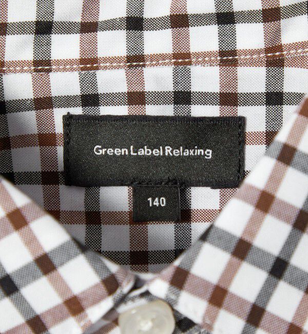UNITED ARROWS green label relaxing「チェックシャツ / キッズ 140cm-160cm」|シャツ・ブラウス|