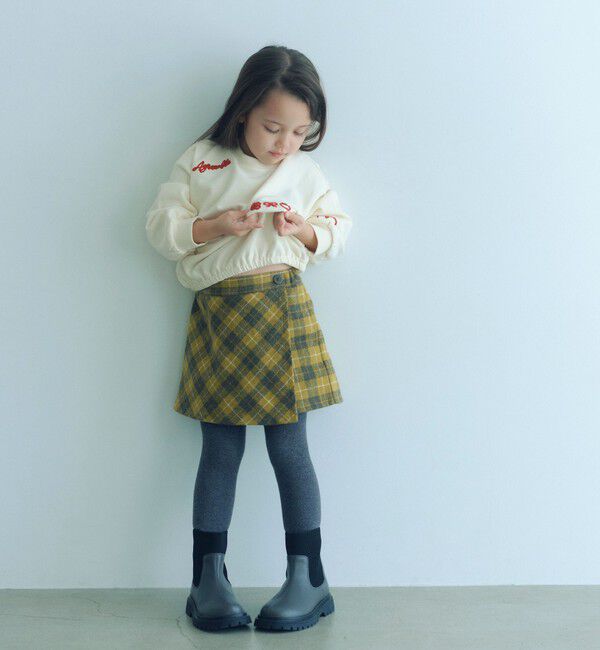 UNITED ARROWS green label relaxing「チェーンステッチ 裏毛プルオーバー / トレーナー100cm-160cm」|Tシャツ・カットソー|