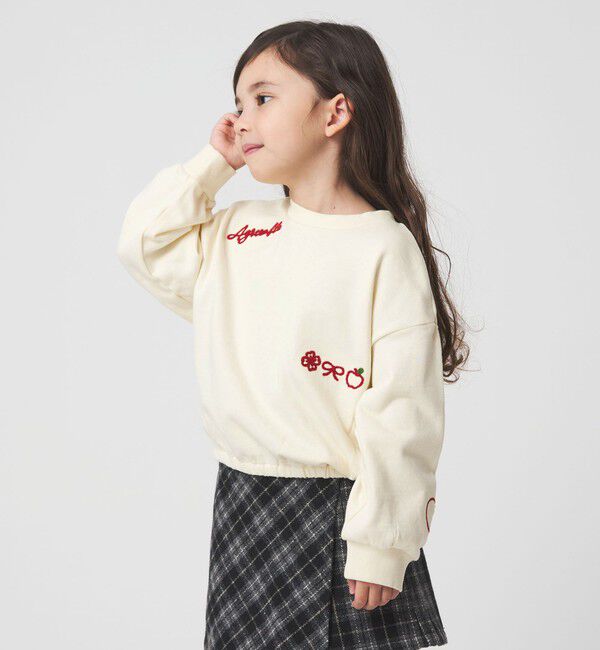 UNITED ARROWS green label relaxing「チェーンステッチ 裏毛プルオーバー / トレーナー100cm-160cm」|Tシャツ・カットソー|