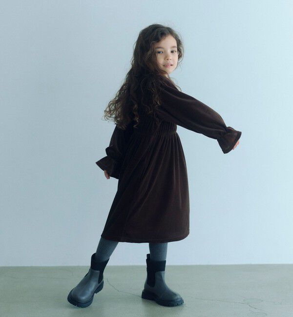 UNITED ARROWS green label relaxing「シャーリング ワンピース / キッズ  110cm-160cm」|ワンピース|