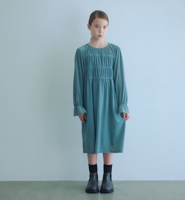 UNITED ARROWS green label relaxing「シャーリング ワンピース / キッズ  110cm-160cm」|ワンピース|KELLY